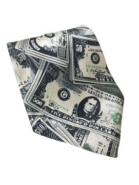 Christian Giorgiou Money Currency Necktie